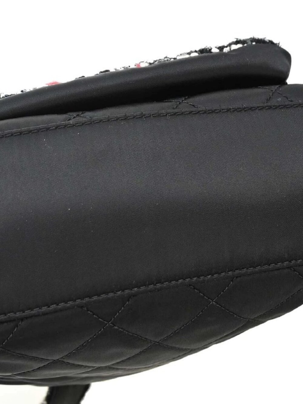 Chanel Black Tweed Nylon Backpack 197572 - Picture 6 of 16